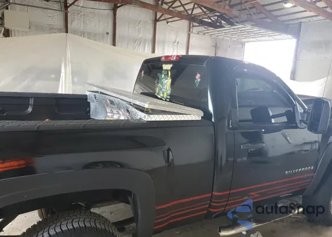 2008 Chevrolet Silverado C1500 из США, поврежденный, VIN 1GCEC14C88Z193853